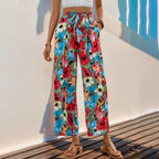 Bohemian Holiday Straight Leg Pants