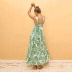 Summer Bohemian Vacation Beach Loose Strap Dress