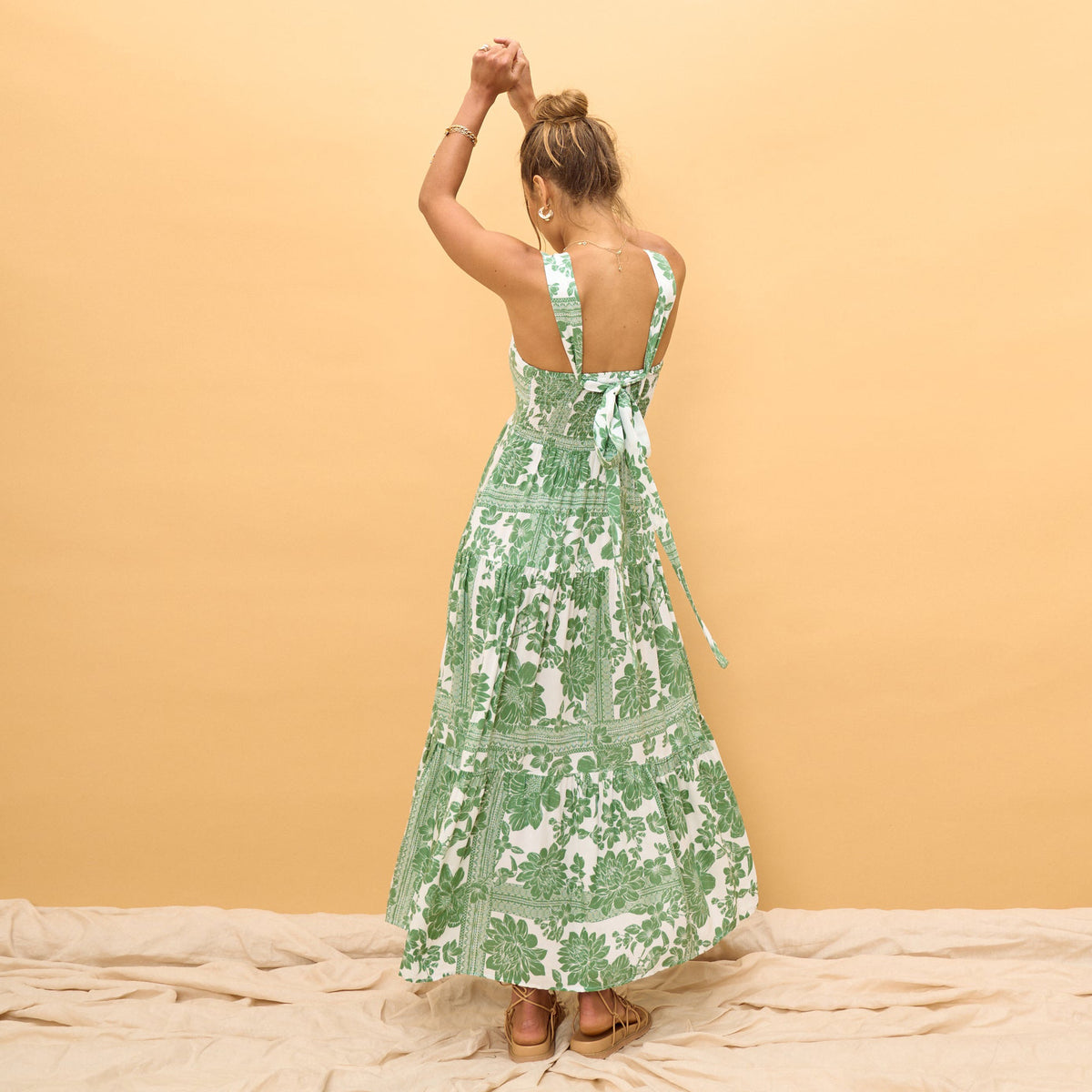 Summer Bohemian Vacation Beach Loose Strap Dress