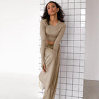 Women's Long-Sleeve Pajama Set