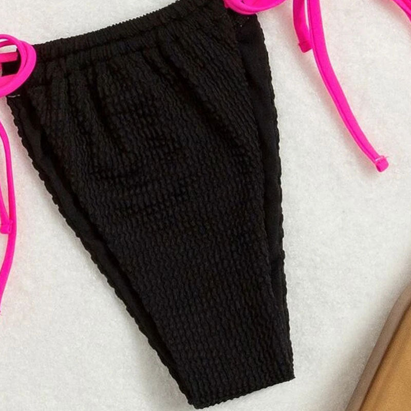 Halter Lace Bikini Swimwear