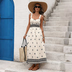 Women's Backless Maxi Dress