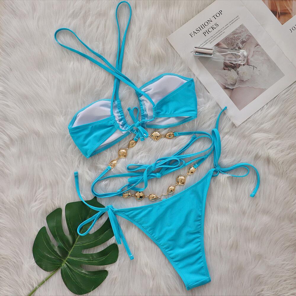 Crystal Diamond One-piece Swimwear