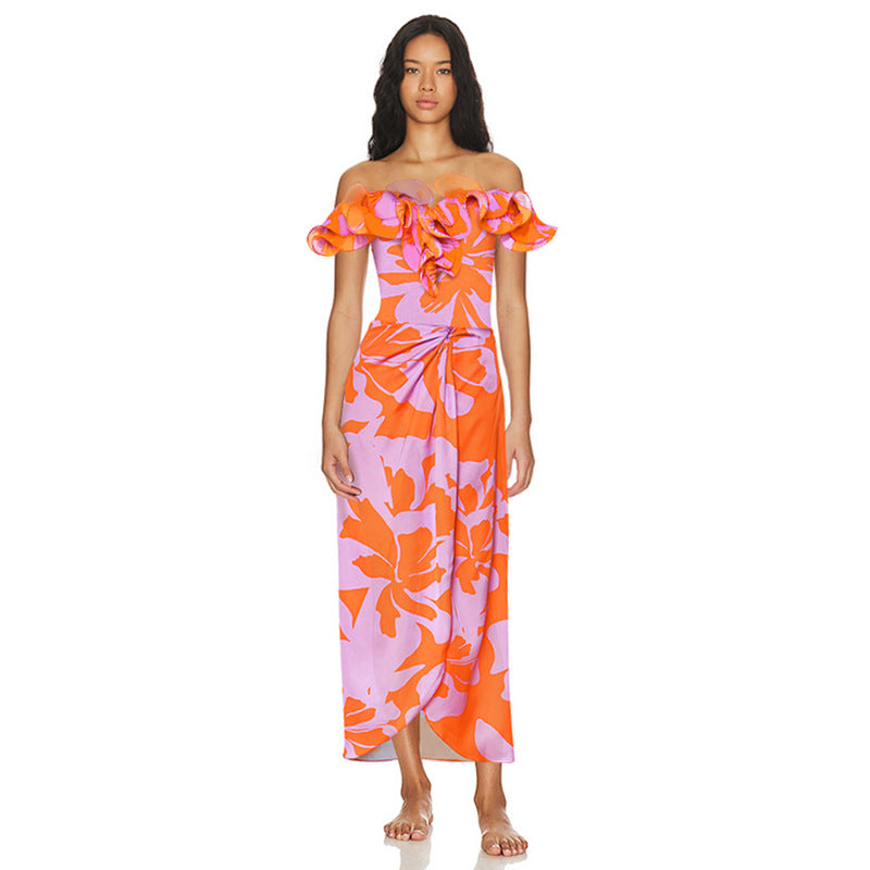 Wooden Ear One-piece Swimwear