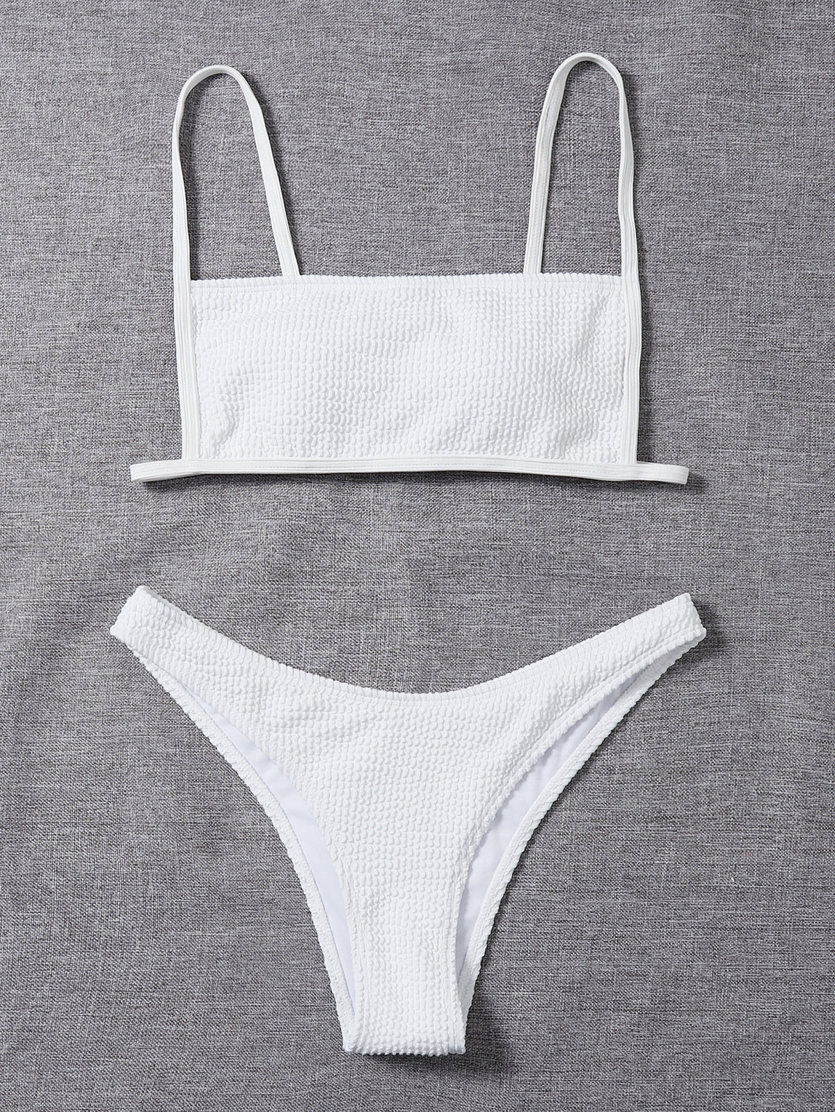 Women's Low-Rise Solid Color Bikini