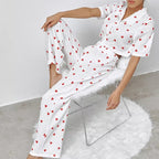 Heart Printing Pajamas Lingerie