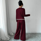 Slimming Chinese Casual Women Red High End Fashionable French Korean Chanel Set