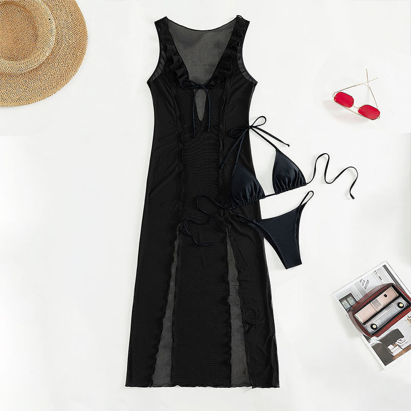 Maxi Dress Bikini Swimwear