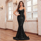 Women's Sequin Strapless Dress
