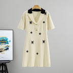 Women's Floral Knit Dress