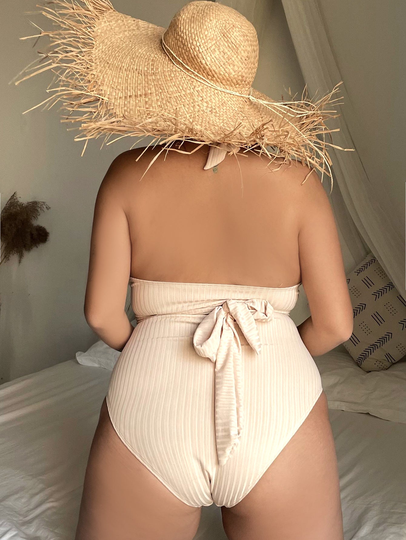 Plus Size One-piece Swimwear