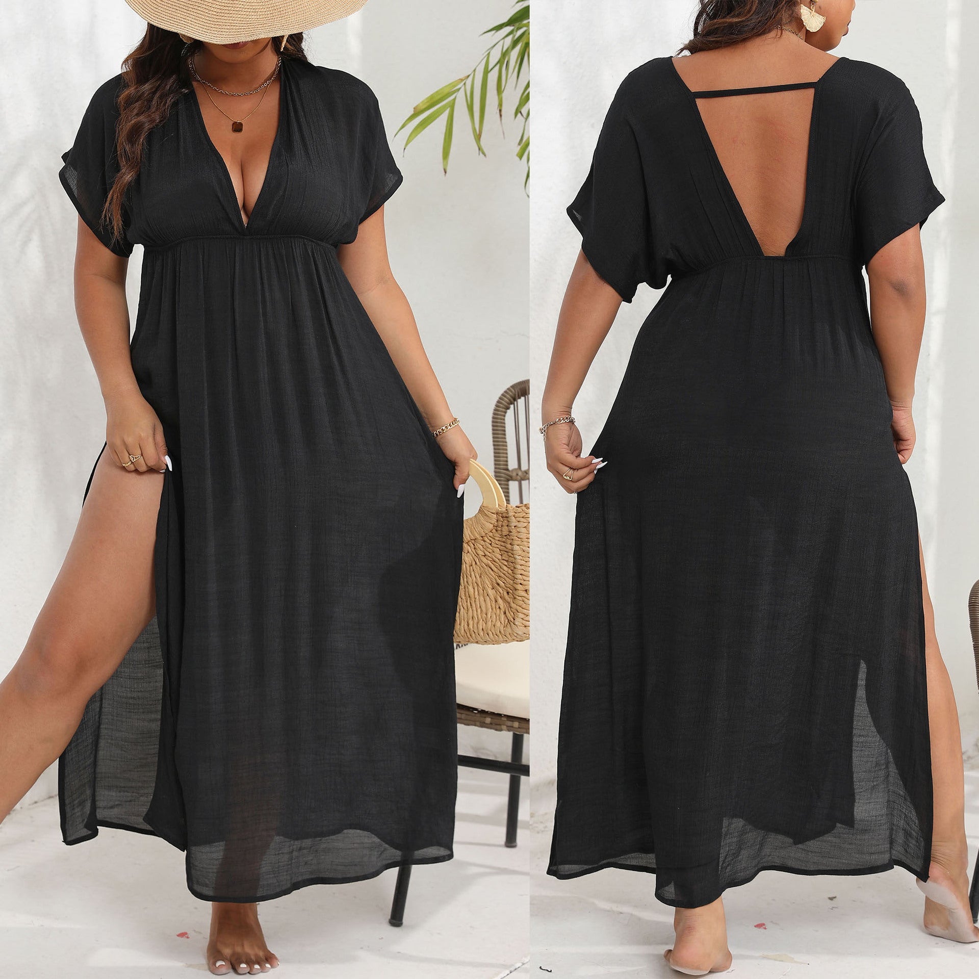 Plus Size Cover Up Swimwear