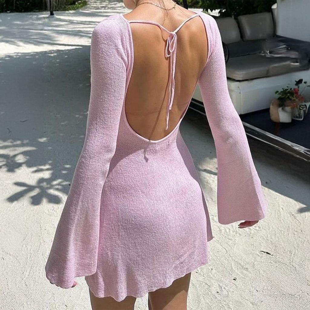 Women's Long Sleeve Summer Dress
