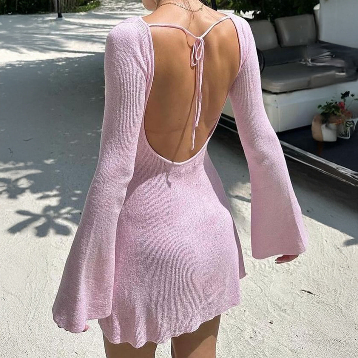 Women's Long Sleeve Summer Dress