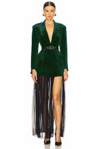blackish green