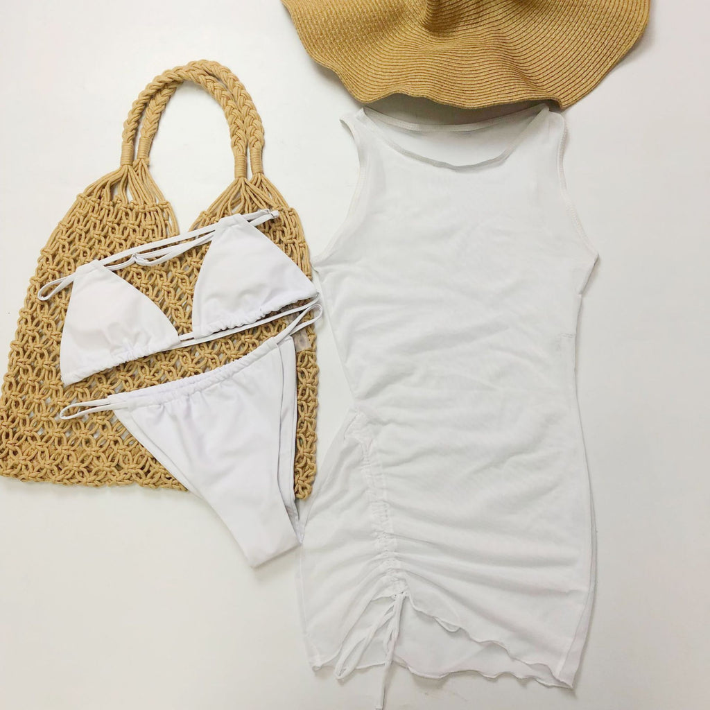 White Three-Piece Set