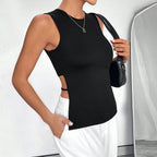 Women's Asymmetric Sleeveless Top