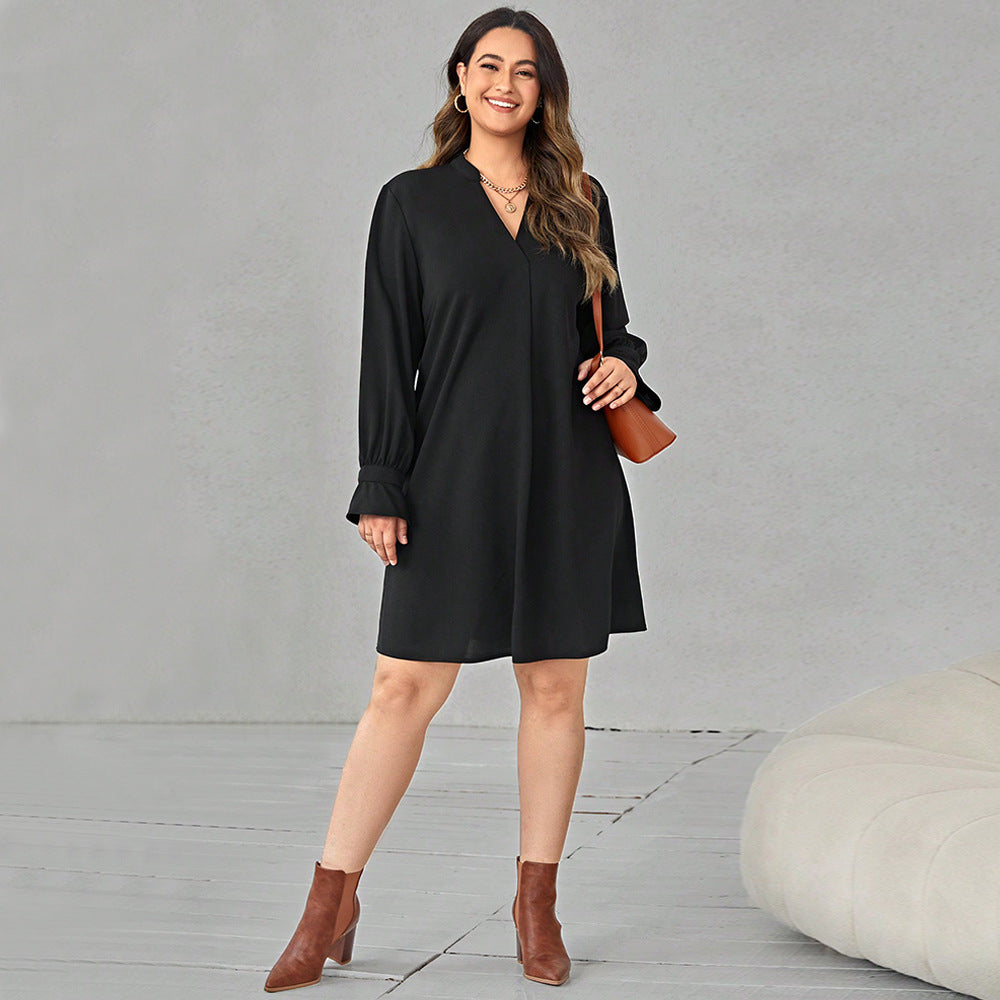 Women's Plus-Size A-Line Dress