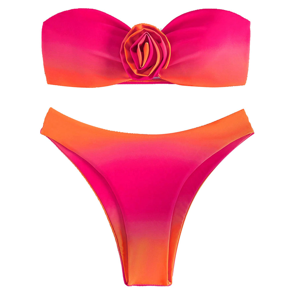 Tube Top Bikini Swimwear