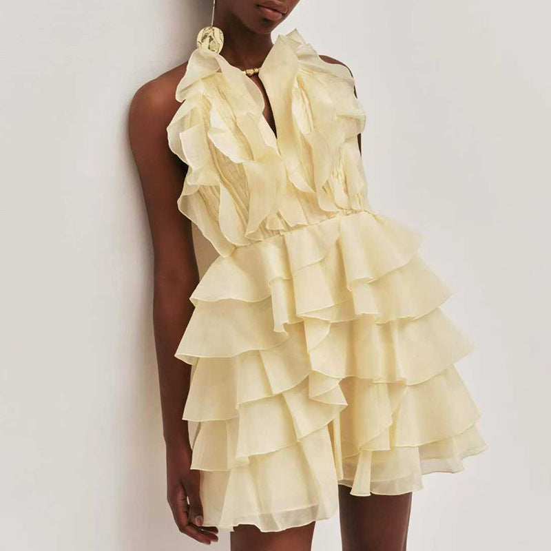 Women's Halter Sleeveless Dress