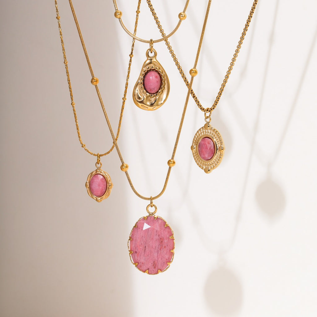 Rhodochrosite Necklace