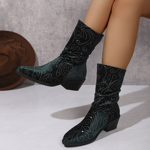 blackish green