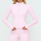 Fall Cherry Pink-Solid Color