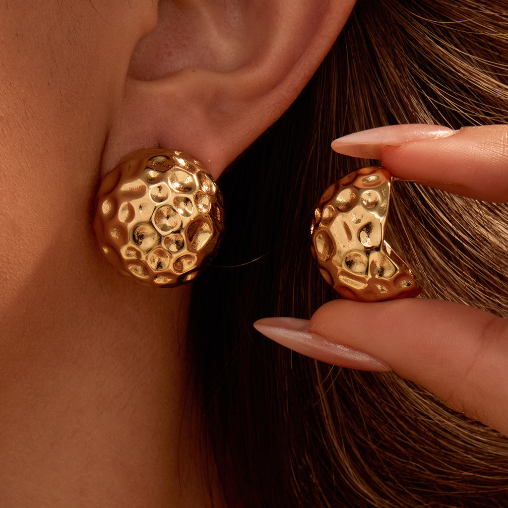 Women's Hollow Out Water Drop Earrings