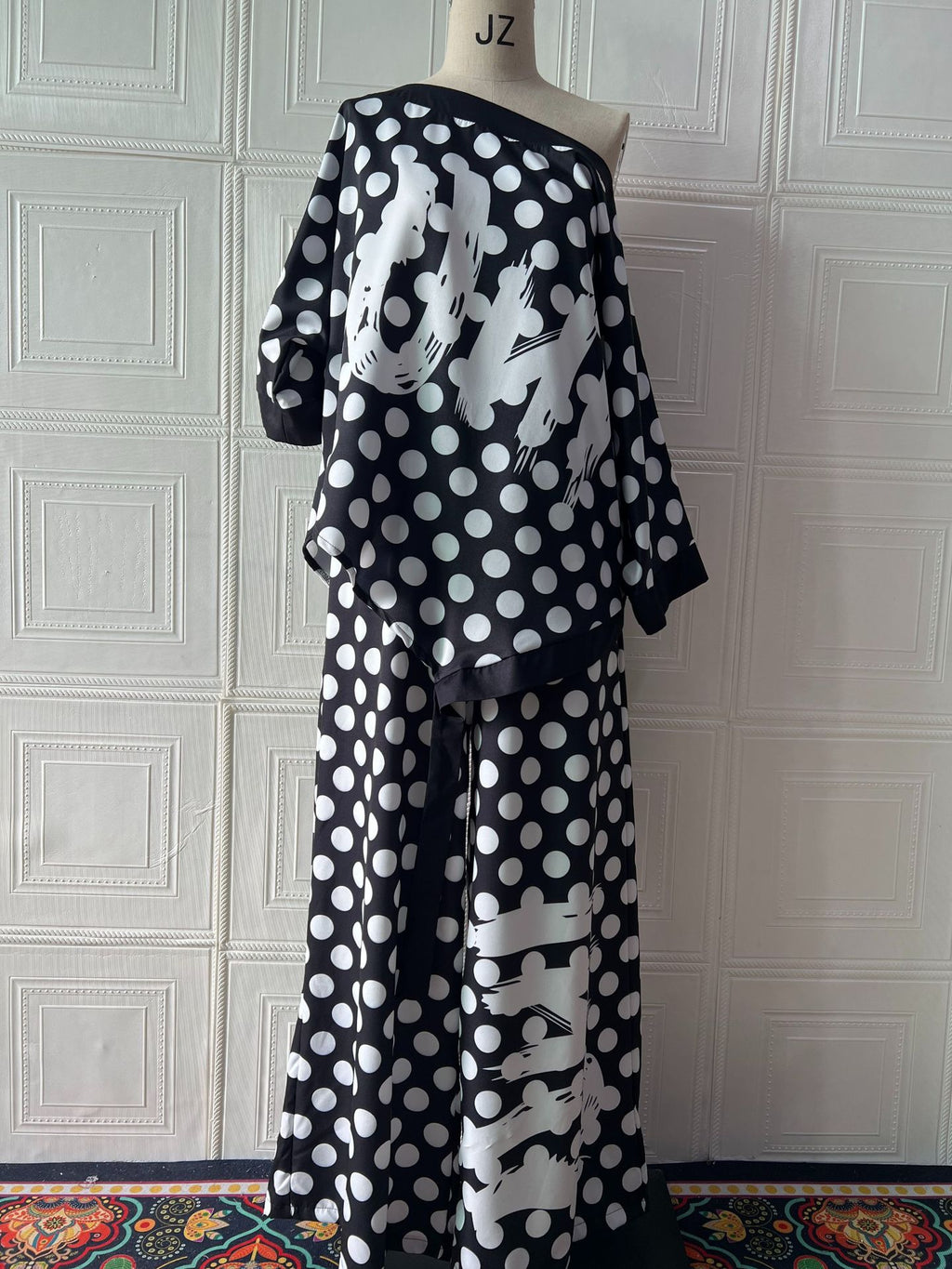 Polka dot set