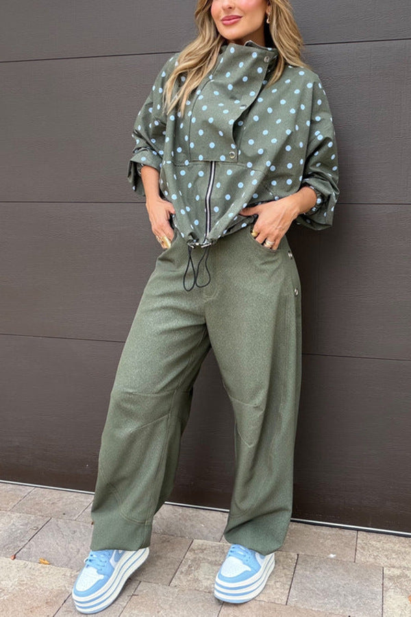 Green jeans