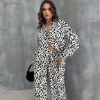 Leopard Print Pajamas Lingerie