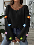 Black 8 Flowers