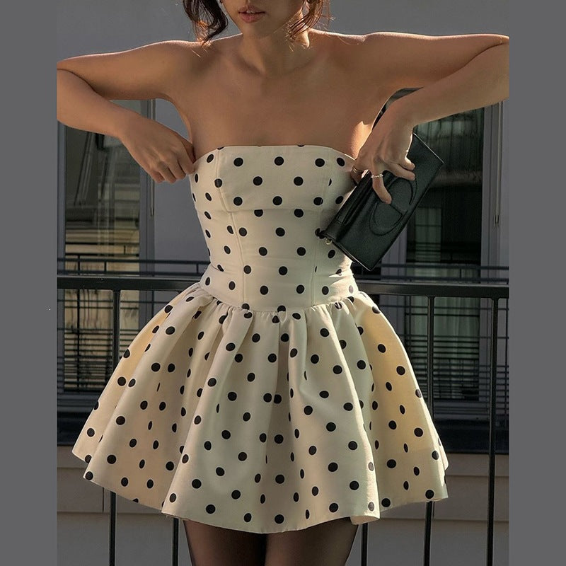 Women's Polka Dot Spring Dress