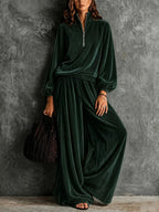 blackish green