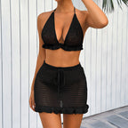 Knitted Lace Bikini Swimwear