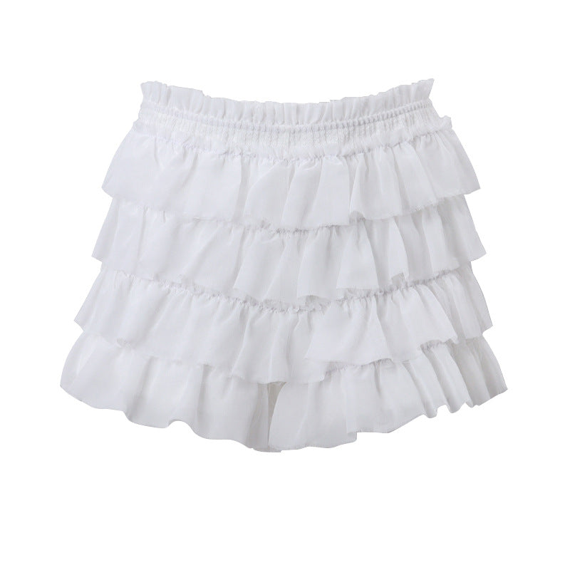 Women's Fall French Square Collar Cardigan and Skirt Two-Piece Set