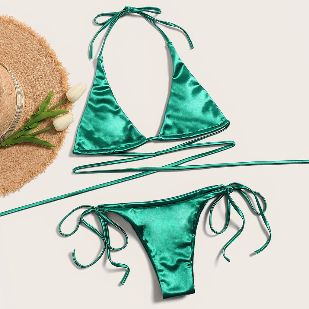Double Tied Bikini Swimwear