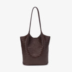 Women's Woven Large-Capacity Shoulder Tote Bag