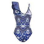 Shoulder One-piece Swimwear