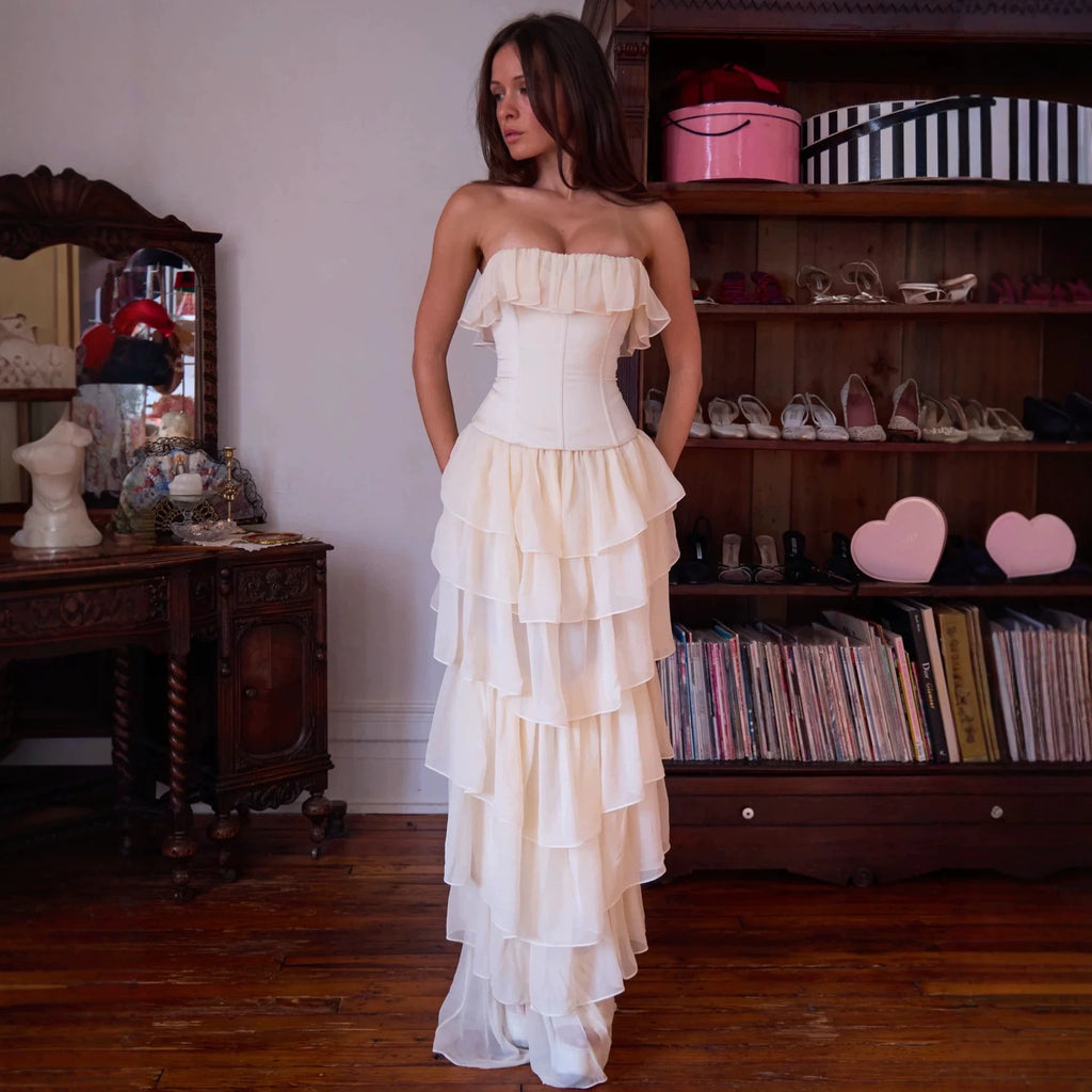 Women's Ruffled Dress