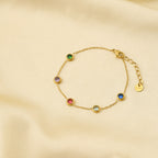 Gold Titanium Steel Bracelet