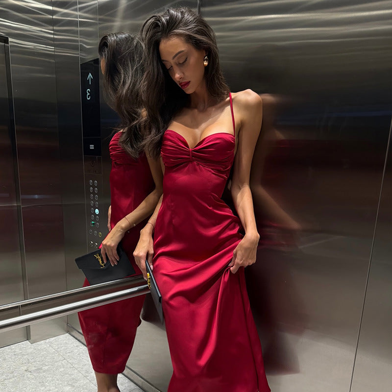 Women's Backless Sheath Dress