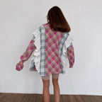 Striped Patchwork Shirt
