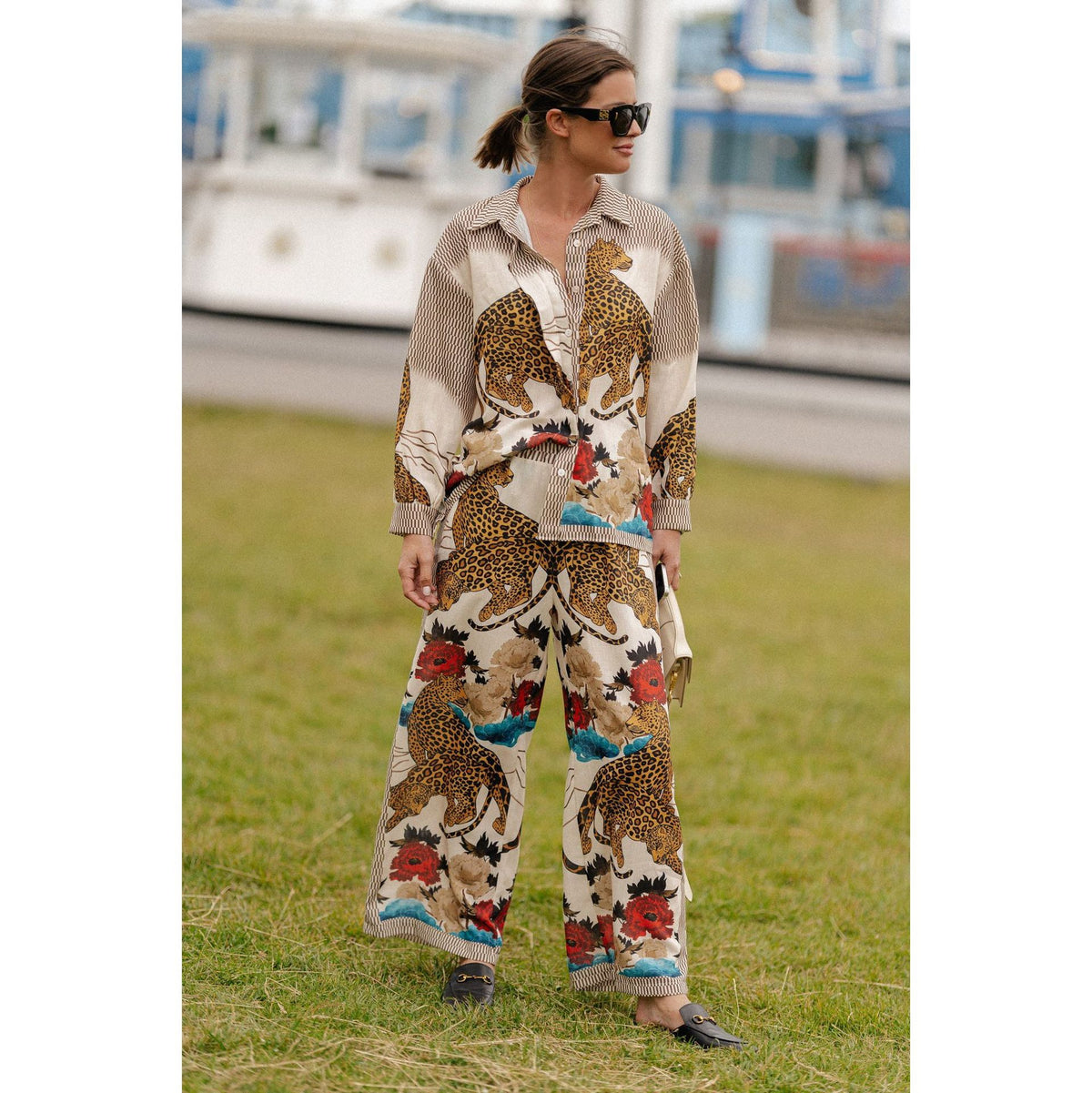 Women's Printed Two-Piece Set