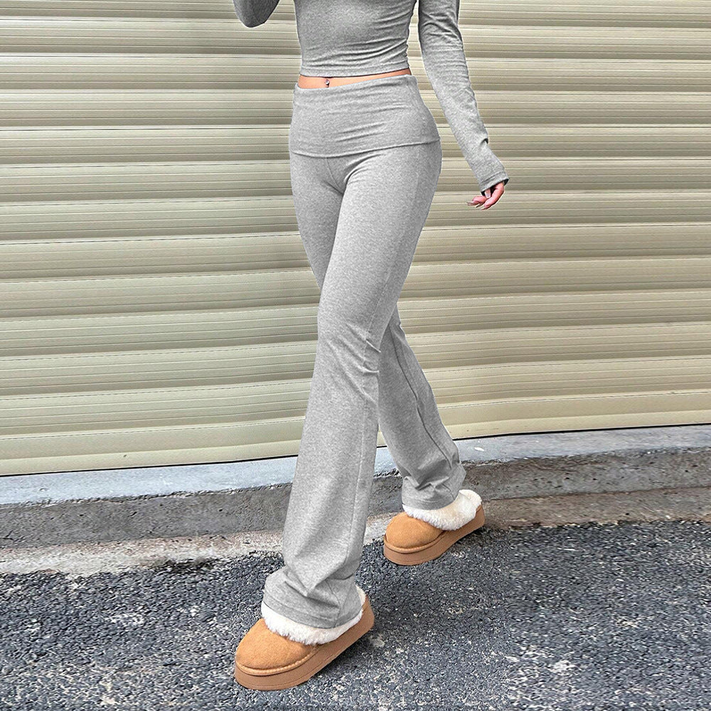 Women's Slim Bootcut Pants
