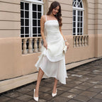 French Ceremony Cocktail Camisole Maxi Dress