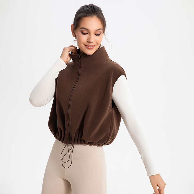 Women's Polar-Fleece Running Vest