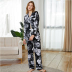 Long Sleeved Pajamas Lingerie