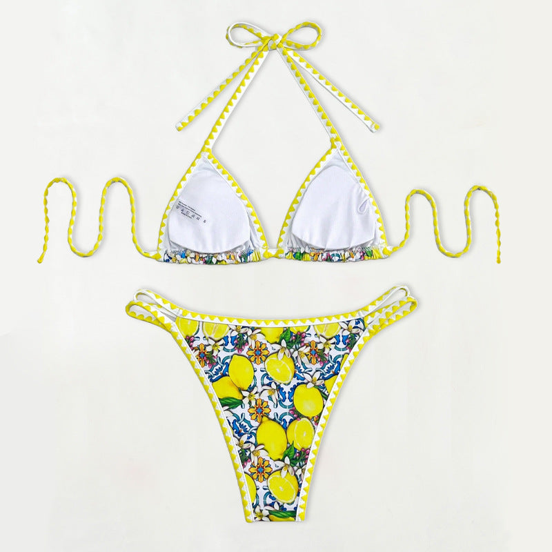 Floral Bud Bikini Swimwear