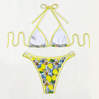 Floral Bud Bikini Swimwear